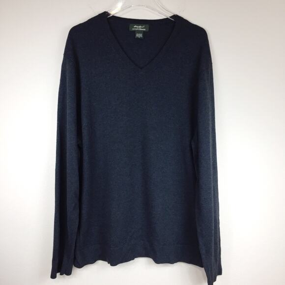 Eddie Bauer | Cotton Cashmere Pullover Sweater - Picture 1 of 3